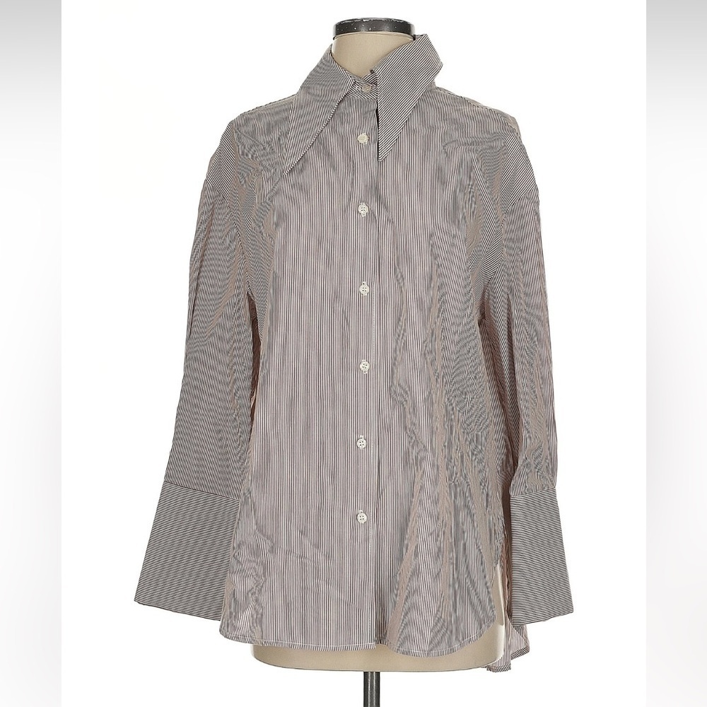 M Woolf. the easy pinstripe button down shirt and the easy shorts set - Picture 15 of 16